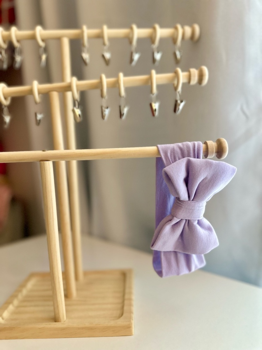 Little Sleepies Lilac Bow Luxe Headband